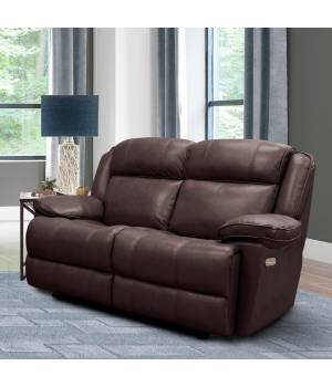 Parker Living Eclipse - Florence Brown Power Loveseat - Parker House MECL822PH-FBR