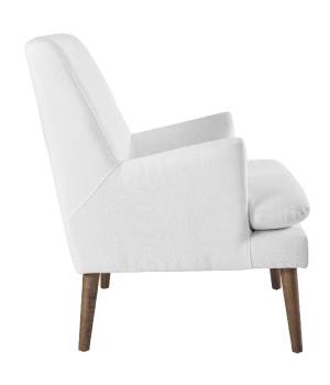 Leisure Upholstered Lounge Chair EEI-3048-WHI