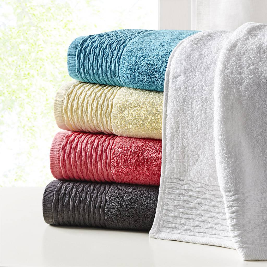 Martha Stewart Jacquard 2-piece Bath Towel Set – ShopEZ USA