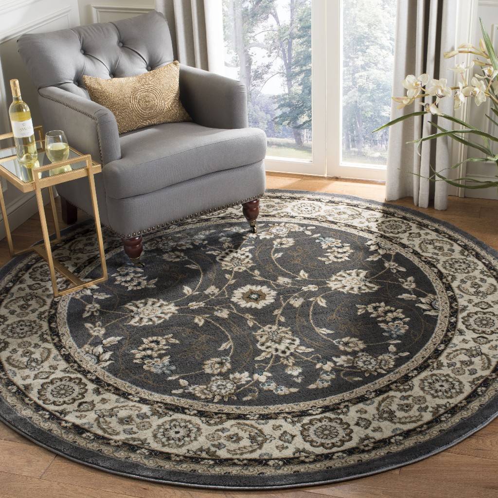 Lyndhurst Collection 5 3 X, How Big Is A 3 Round Rug
