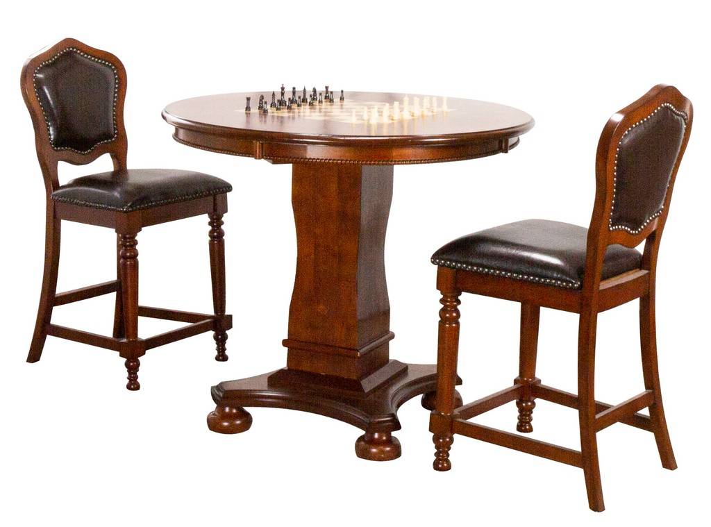 Dining Chess And Table, Round 42 Table And Chairs