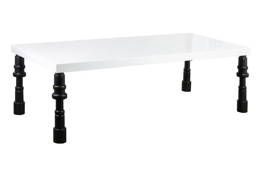 Spindle Gloss Lacquer Dining Table, Tov Dining Table