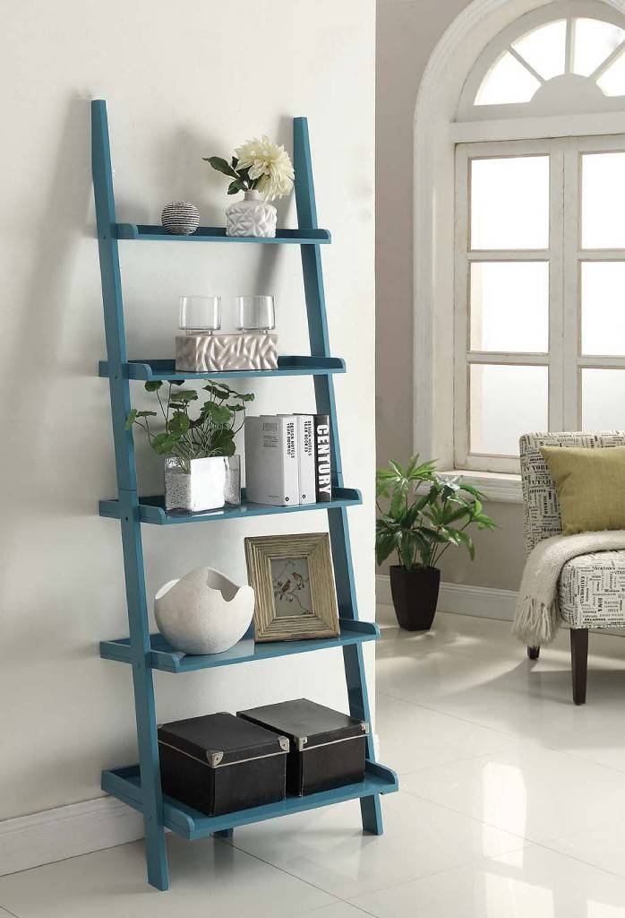 French Country Bookshelf Ladder 