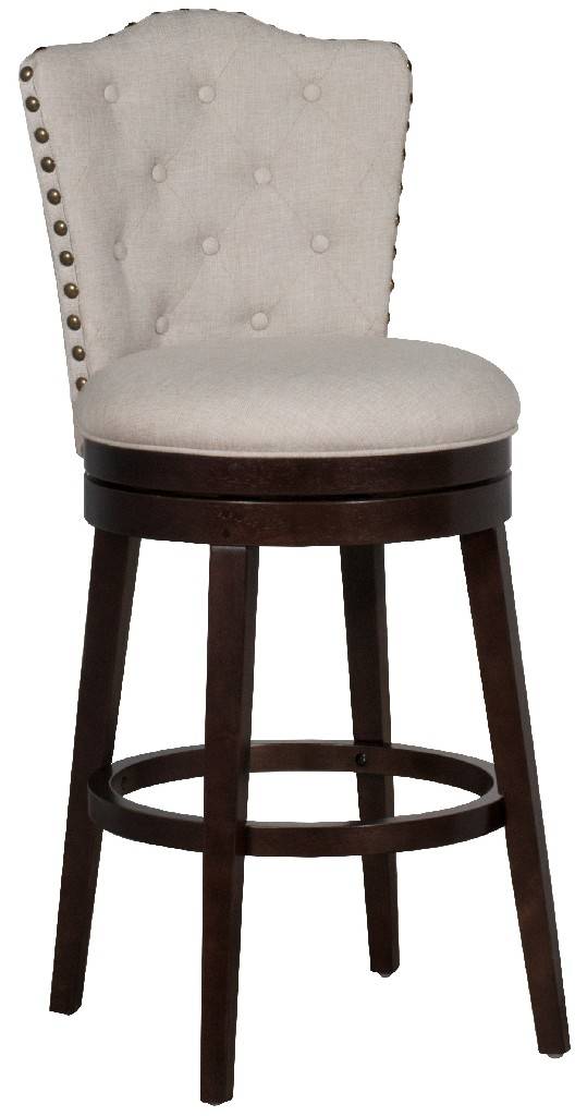 Edenwood Swivel Counter Height Stool In, Fabric Swivel Counter Stools