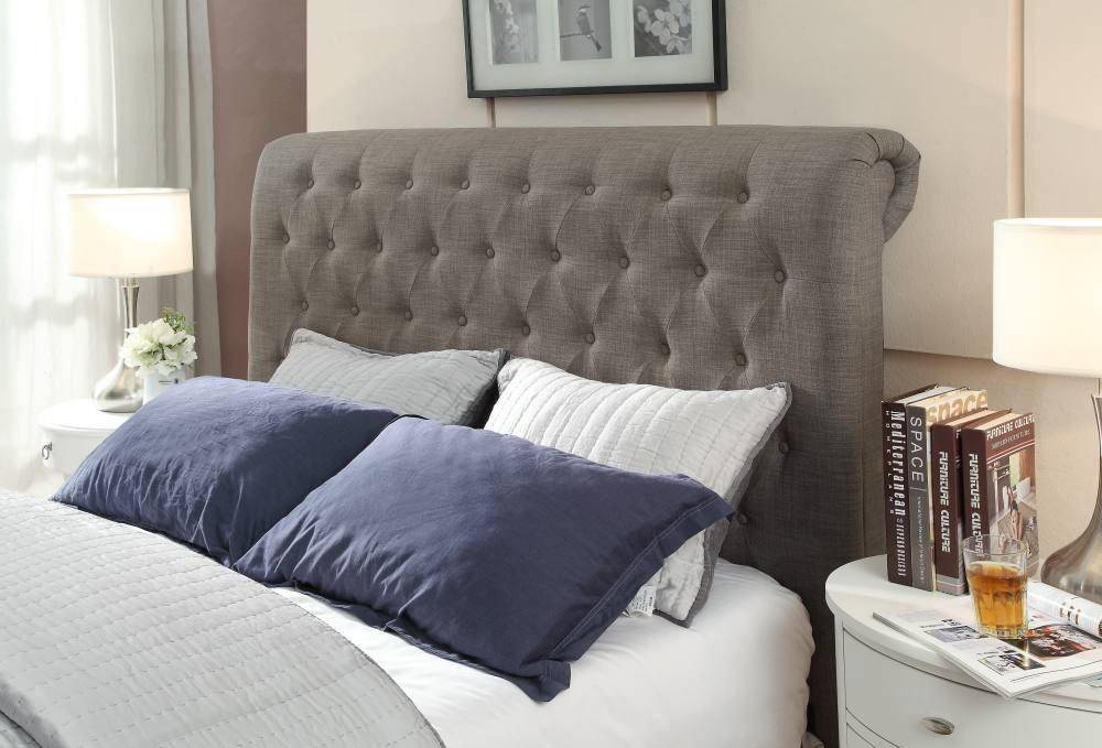 Royal King Size Tufted Headboard, Tufted Headboards King Size Beds