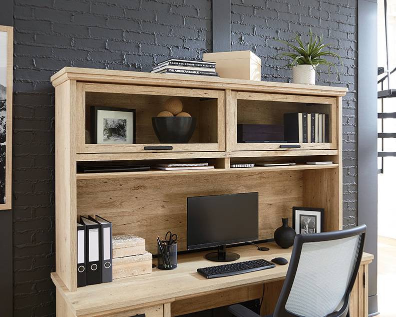 Mason Peak Commercial Office Storage, Prime Oak L Shaped Desk With Storage