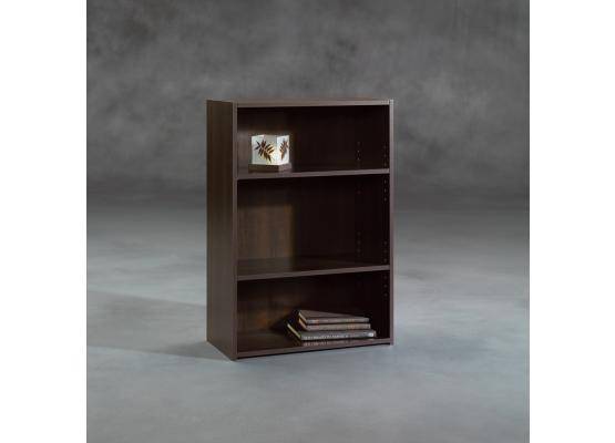 Beginnings 3 Shelf Bookcase In Cinnamon, Sauder Beginnings Bookcase With Doors