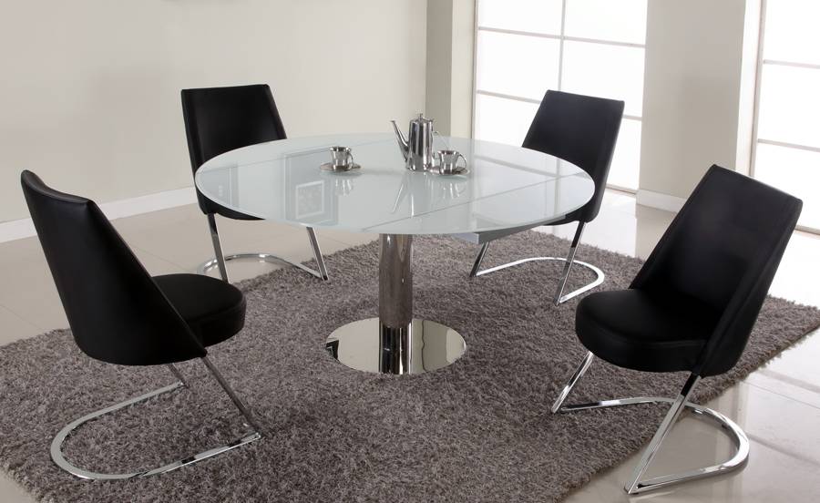 Chintaly Tami Dt Crm Extendable, Best Extendable Round Dining Table