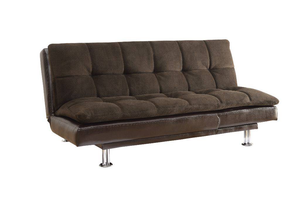 Convertible Brown Sofa Bed Coaster 300313, Is Totally Furniture A Good Company