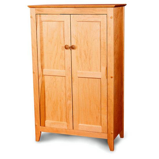 Double Doors Wooden Cabinet Catskill, Double Door Armoire