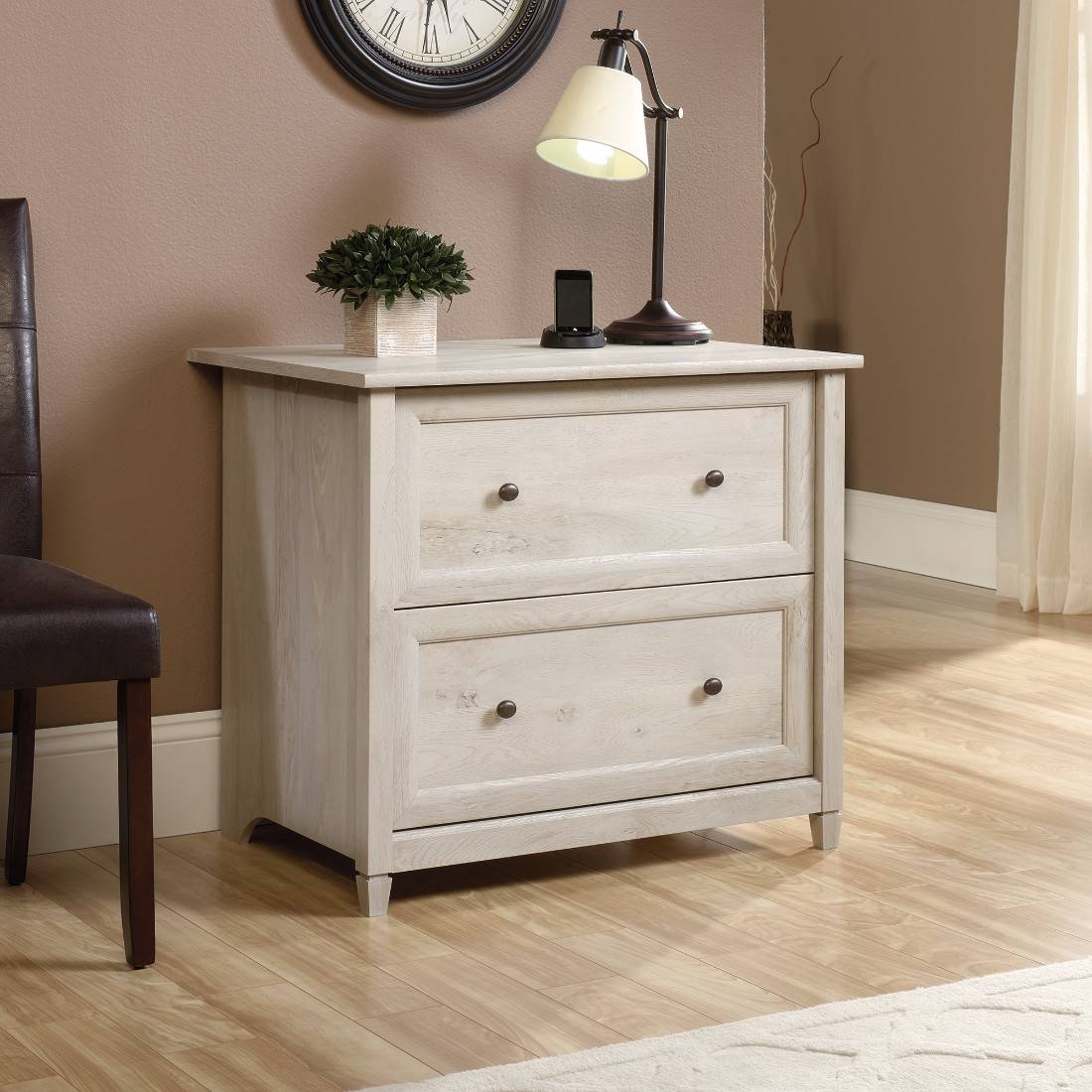 Edge Water Lateral File in Chalked Chestnut - Sauder 418796