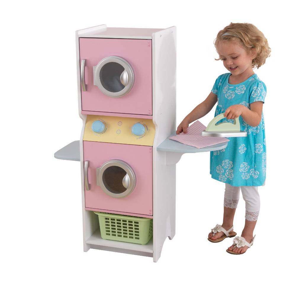 Kidkraft Laundry Play Set Pastel Model 63179 for sale online 
