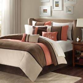 Coral Details about   Madison Park Coverlet&Bedspread Full/Queen 