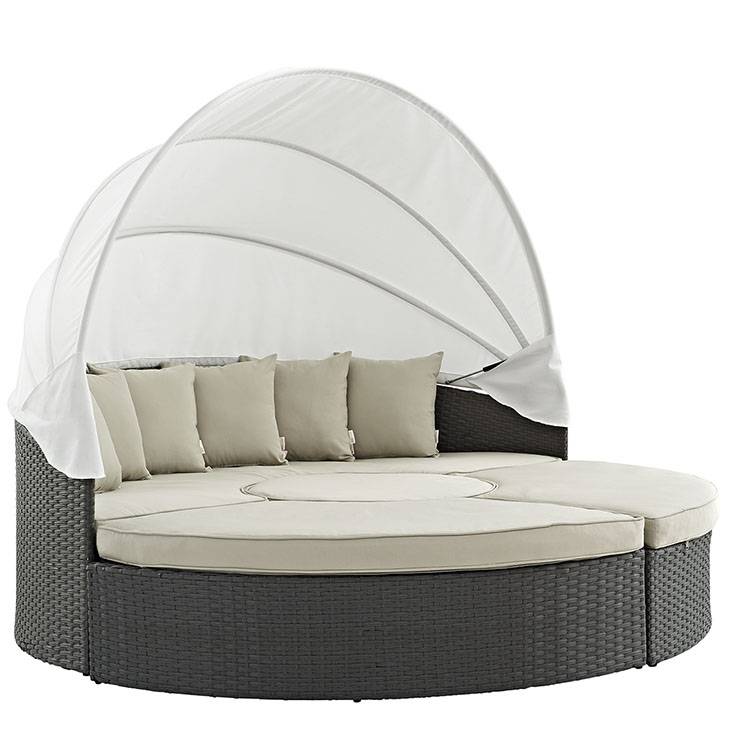Canvas Gray Modway EEI-1986-CHC-GRY Daybed