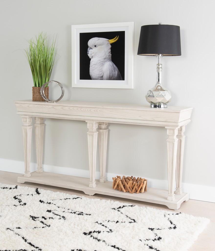 Tobias Console Table, Cream - Powell D1257a19c