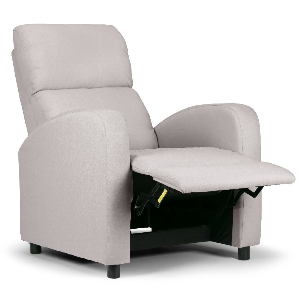 Recline | Fabric | Chair | Grey | Home