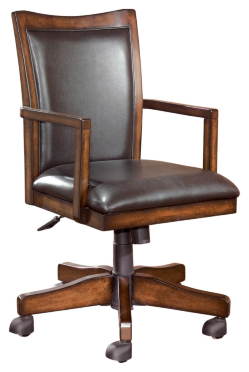Signature Design Hamlyn Home Office Swivel Desk Chair - Ashley Furniture H527-01a