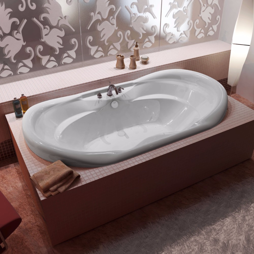 Oval Air Jetted Bathtub