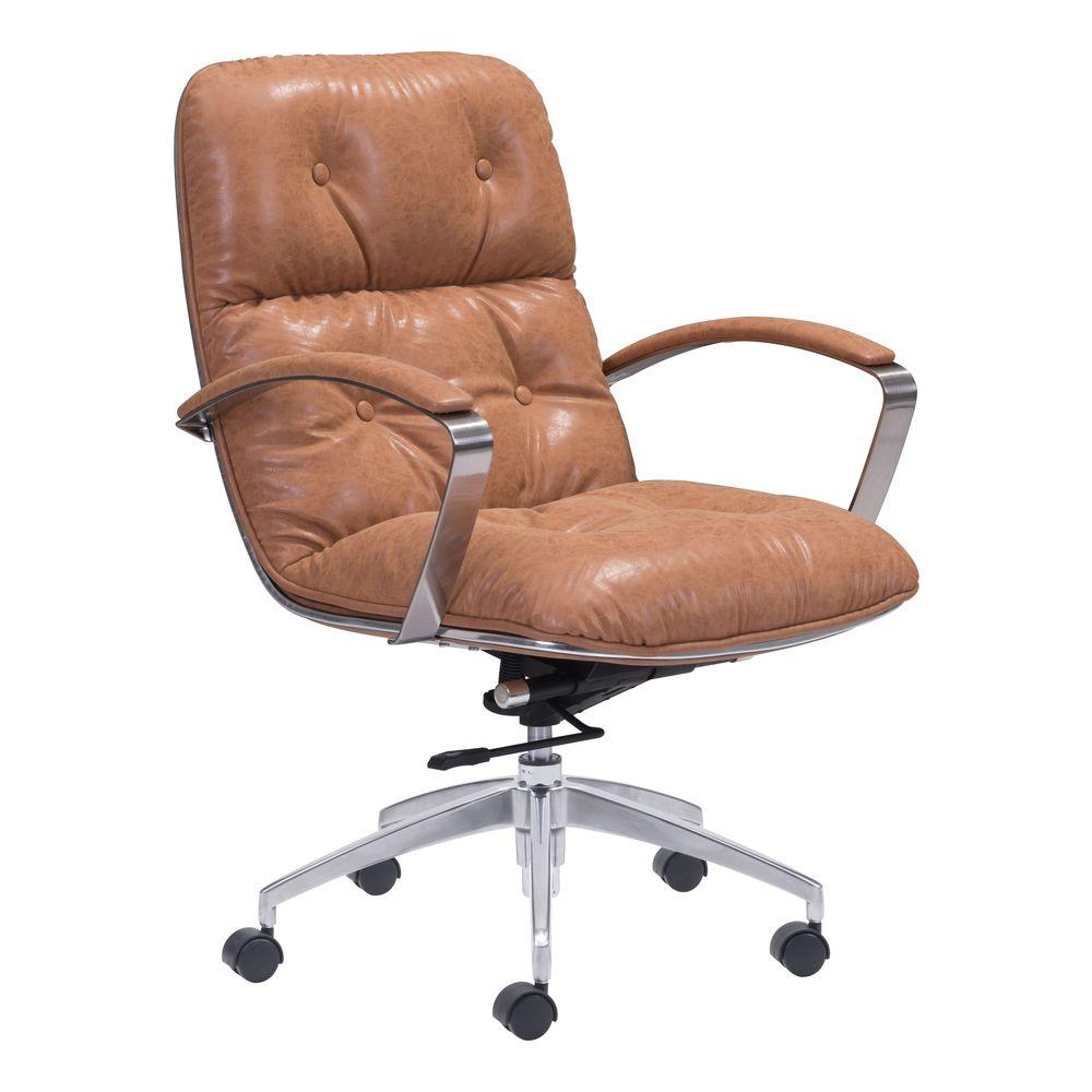 Zuo Modern Office Chair Vintage Coffee