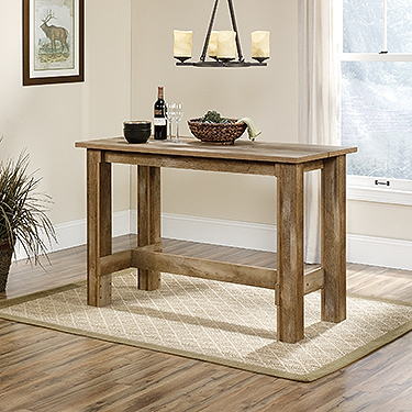 Boone Mountain Counter-Height Dinette Table in Craftsman Oak - Sauder 416698