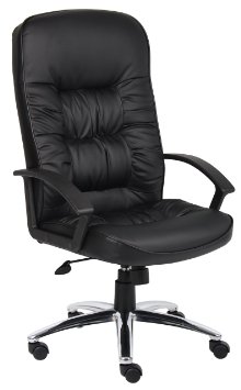 Office | Chrome | Chair | Boss | Back | High