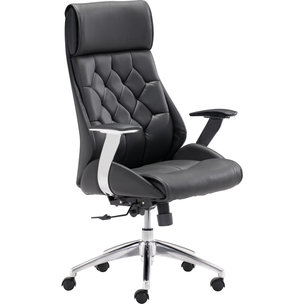 Zuo Boutique Office Chair Black Product Picture