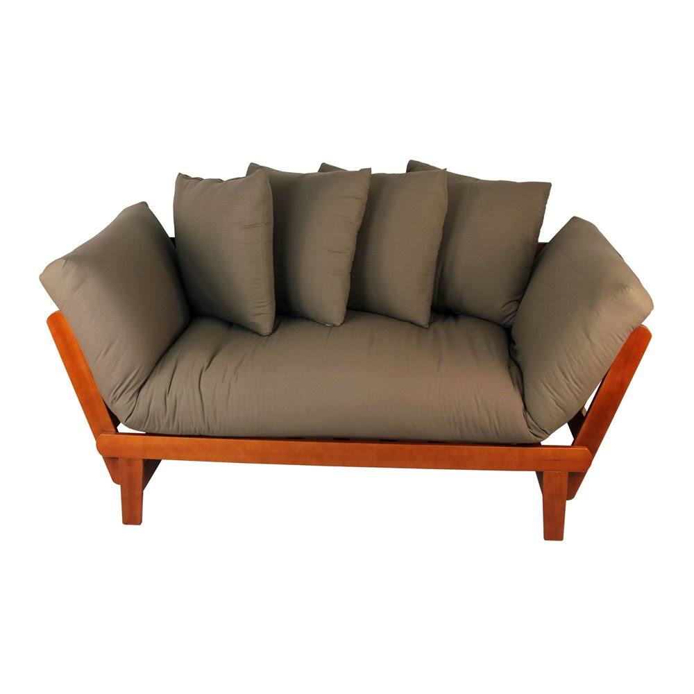 Casual Lounger Sofa Bed with Oak Frame - Casual Home 411-75 - Sofas