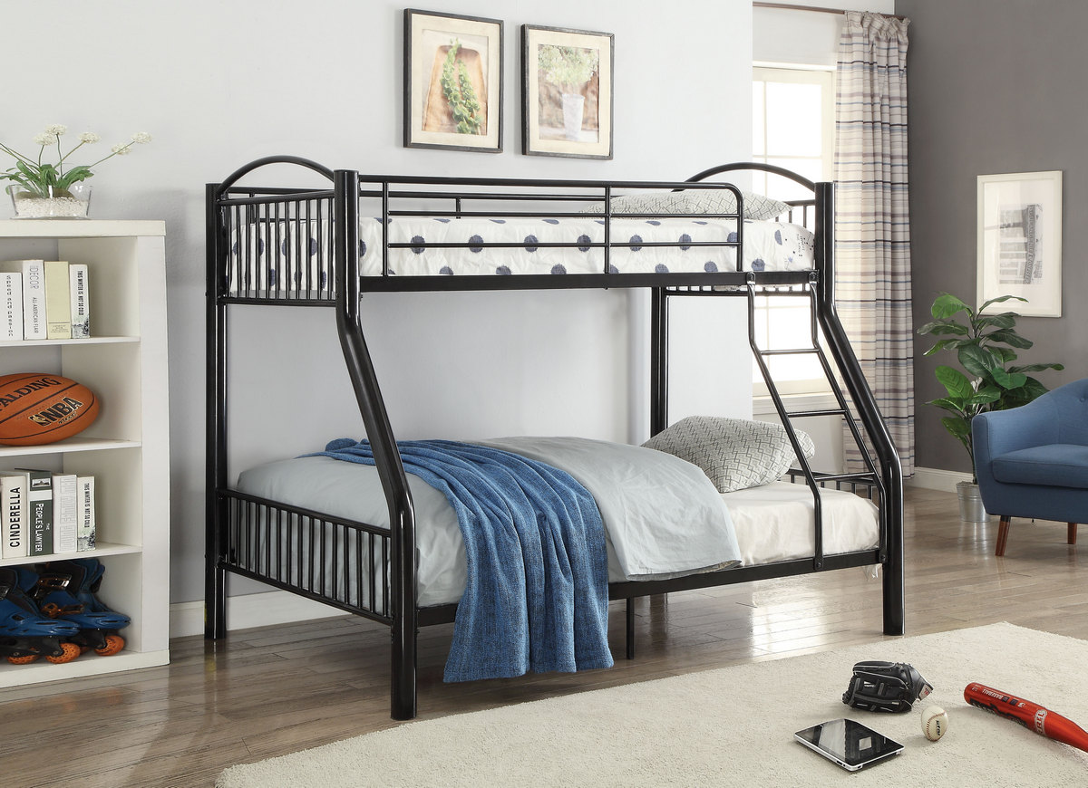 Acme Furniture Twin Bunk Bed Black