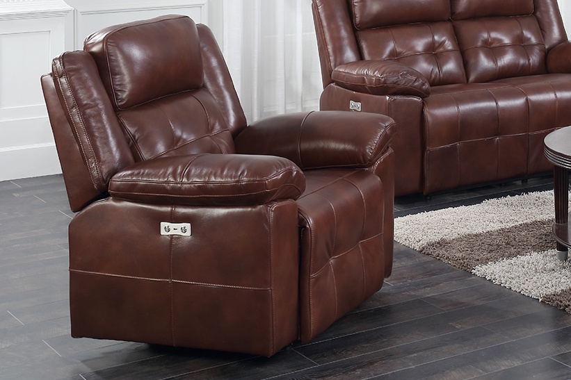Furniture | Recline | Power | Brown | Chair | Home