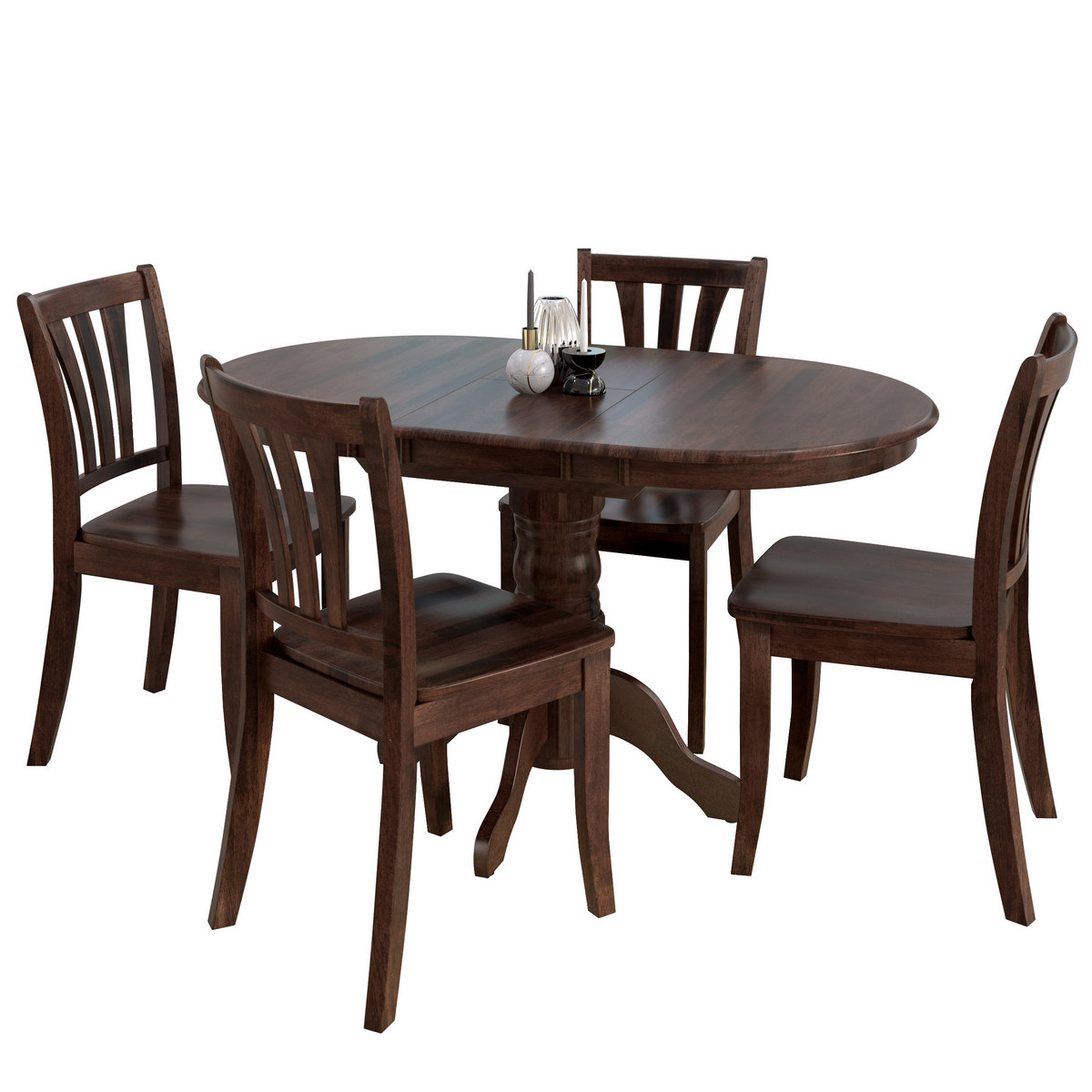 Corliving Extendable Dining Set