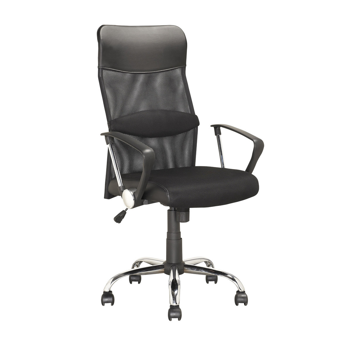 Corliving Lof-908-o Workspace Executive Office Chair In Black Leatherette & Mesh