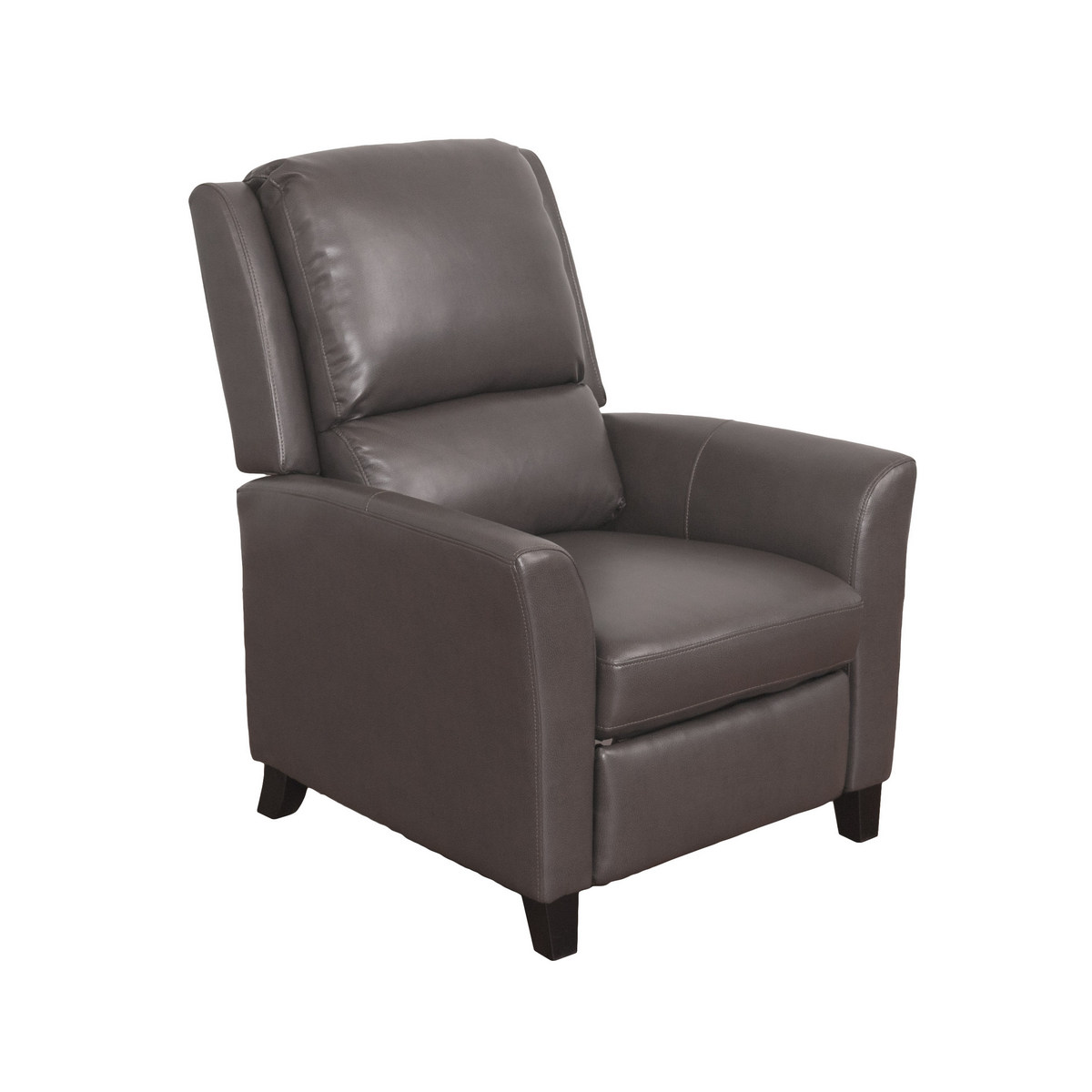 Corliving Lzy-523-r Kate Brownish-grey Bonded Leather Recliner