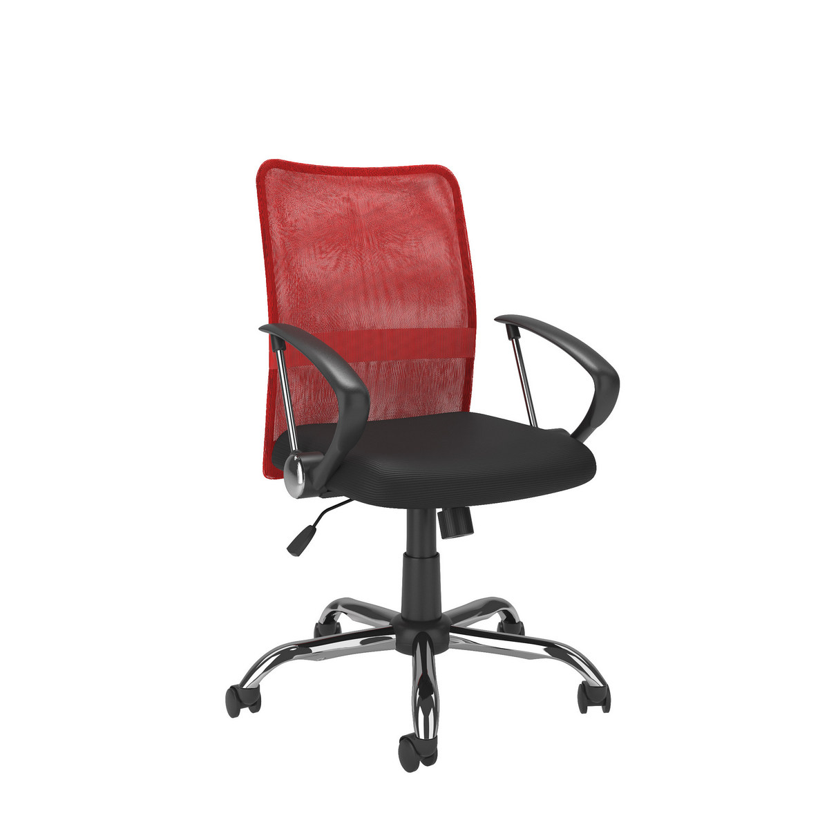Corliving Whl-714-c Workspace Office Chair W/ Contoured Red Mesh Back