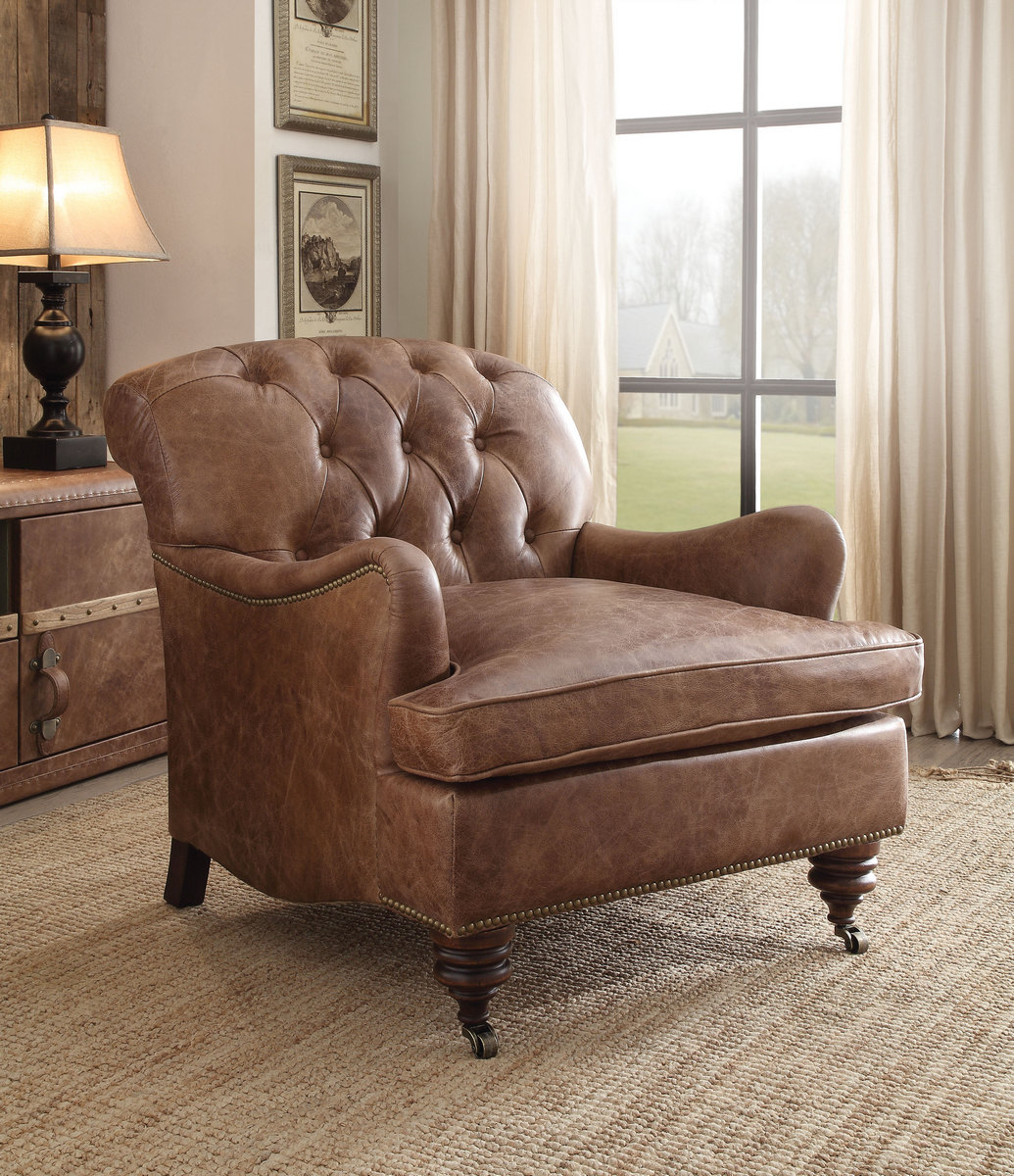 Accent Chair Leather