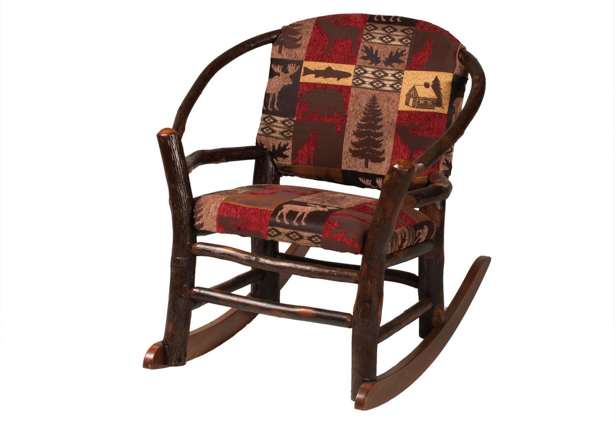 Earl Hoop Child Rocker Oak Stained - Chelsea Home Furniture 420-1155