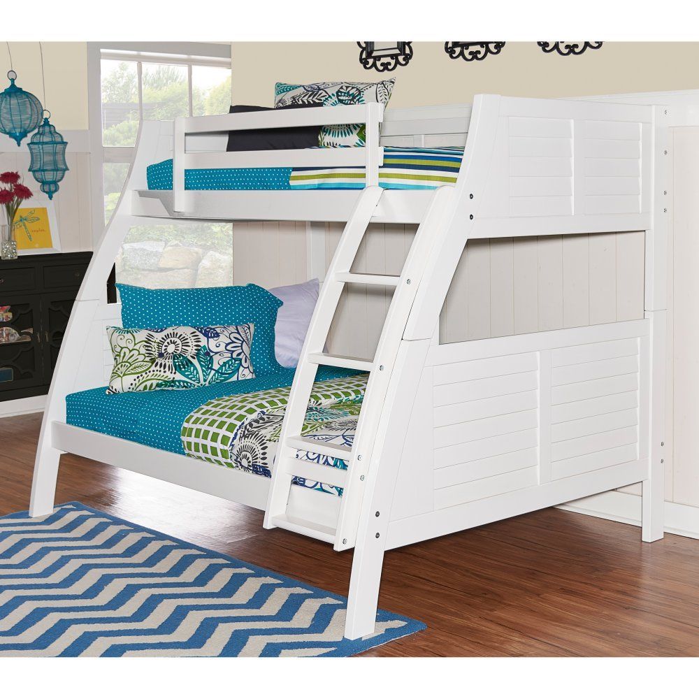 Powell White Bunk Bed