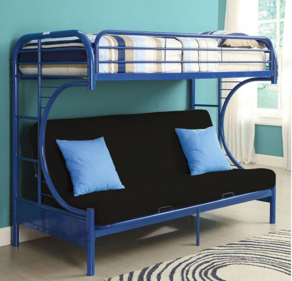 twin over queen futon bunk bed