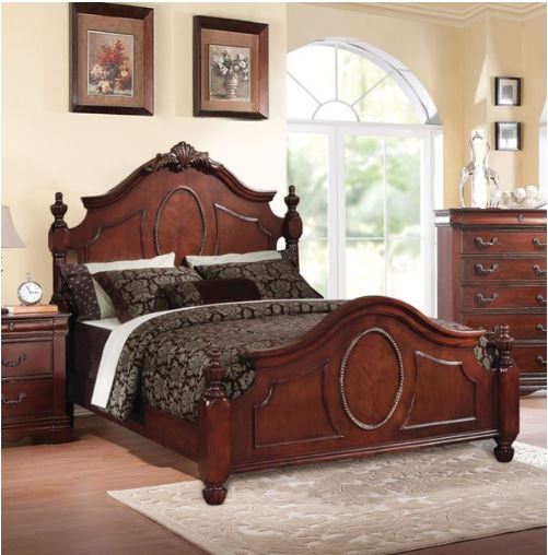 King Bed Cherry Acme
