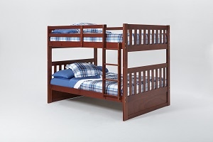 Full Over Full Mission Bunk Bed Chocolate - Chelsea Home Furniture 36ff710