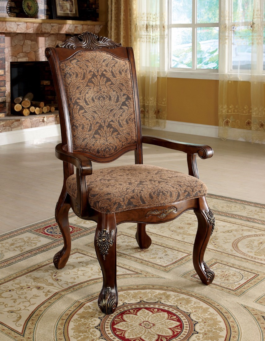 Dining Armchair Cherry Furniture Of America