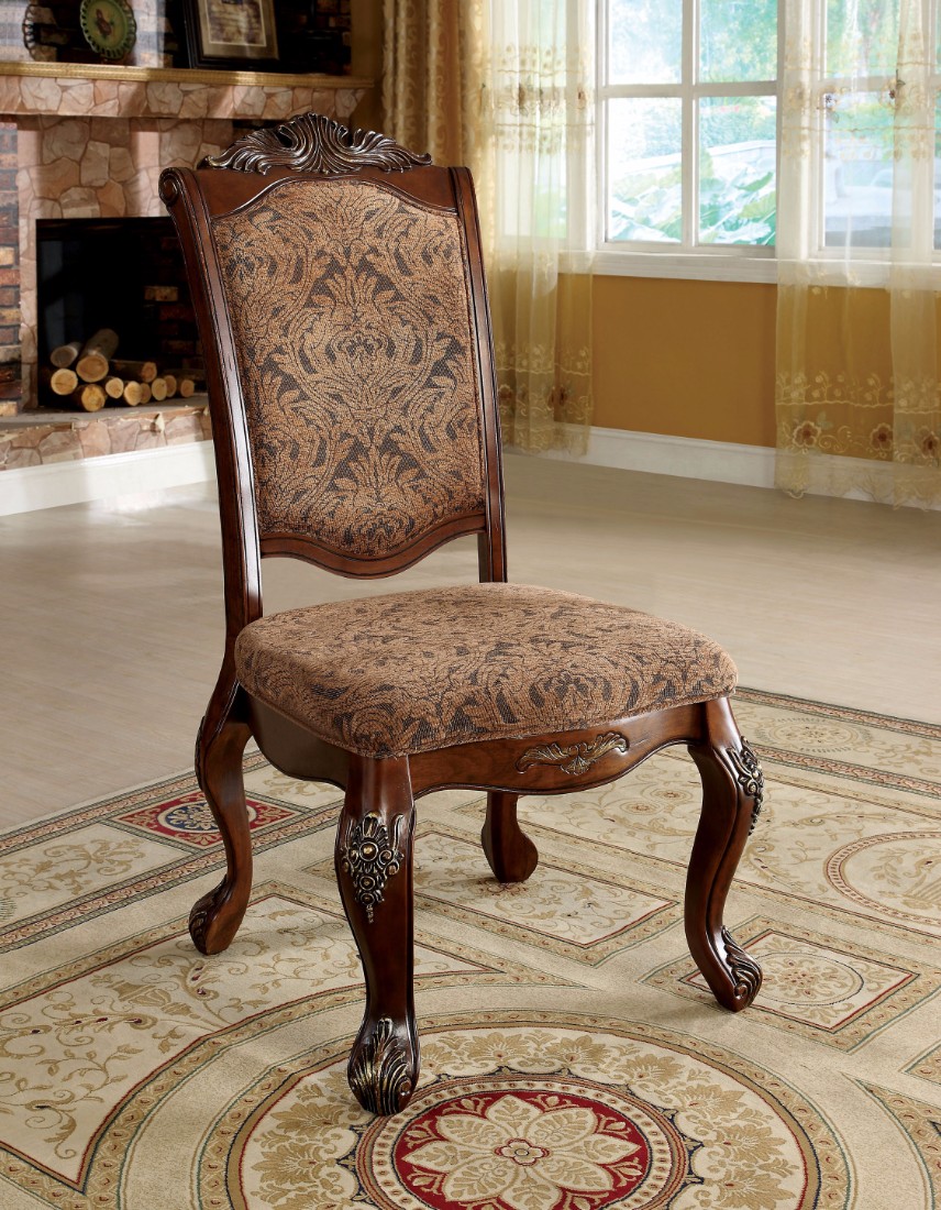 Dining Side Chair Cherry Furniture Of America