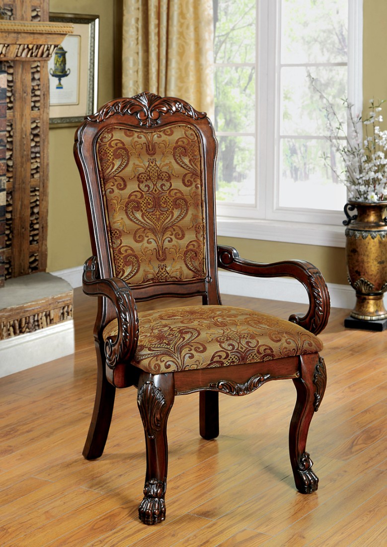 Dining Armchair Cherry Furniture Of America