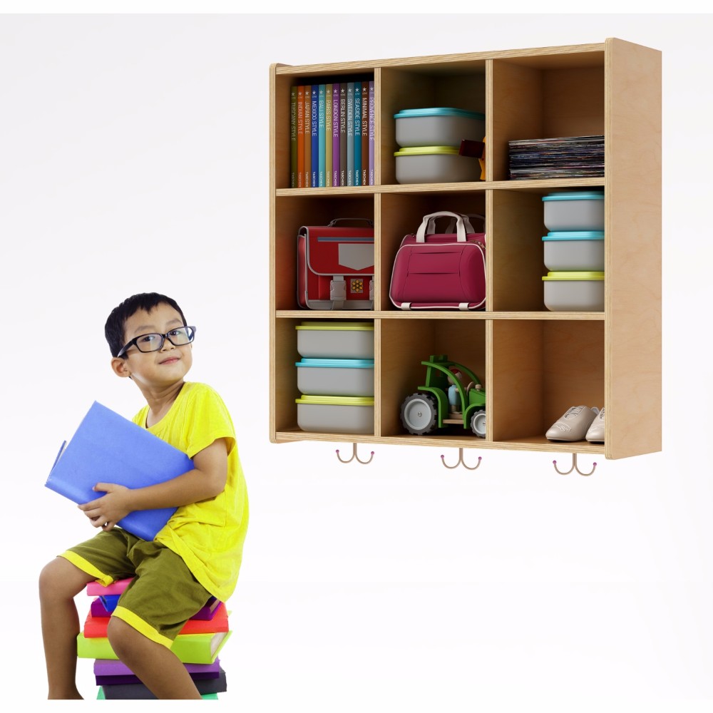 Hang On The Wall Storage Cubby - Whitney Brothers Wb1550