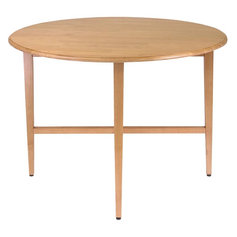 Hannah Round 42" Double Drop Leaf Gate leg Table - Winsome Wood 34942