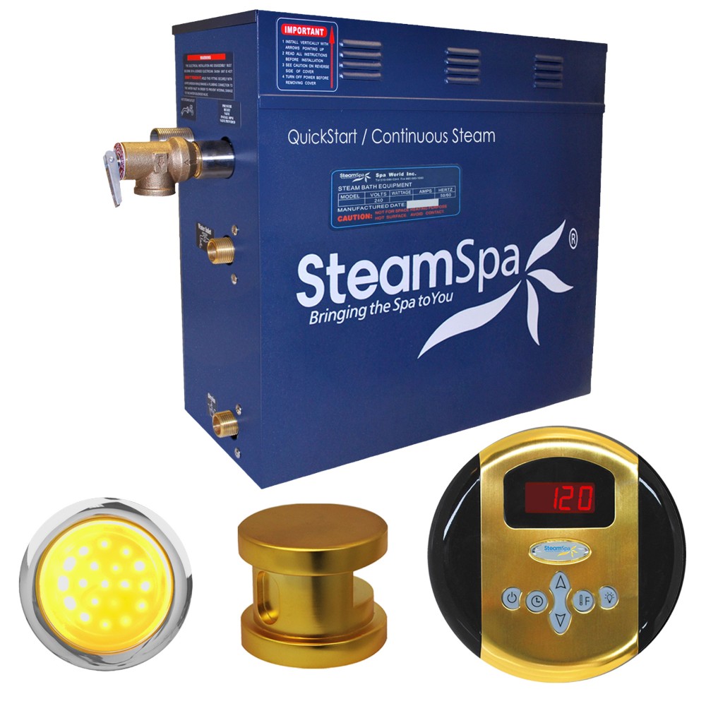 Steam Bath Generator Gold