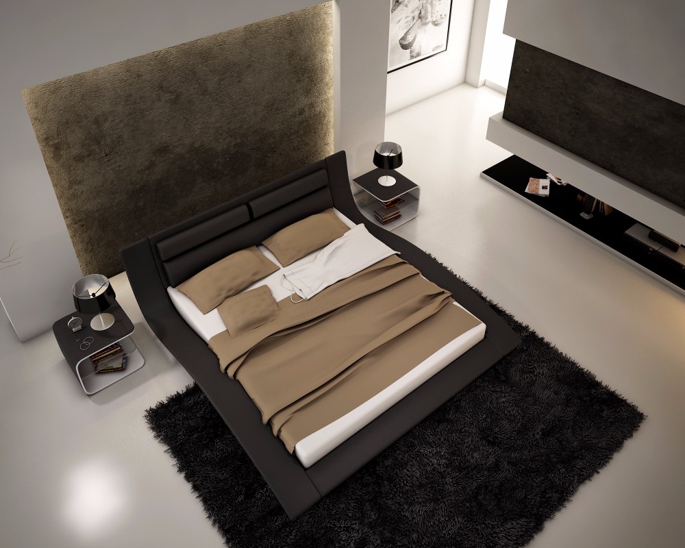 Jm Furniture King Bed Black