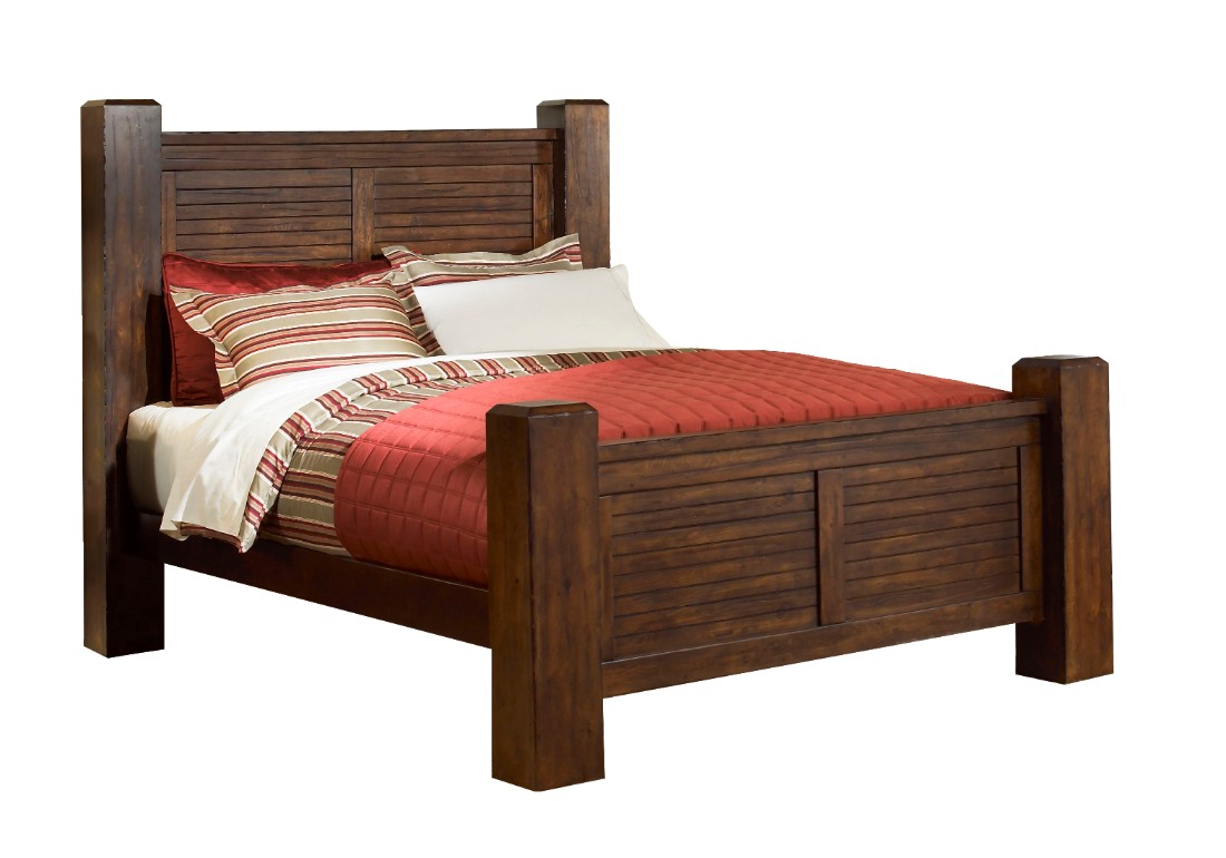 Progressive Furniture King Bed Pine