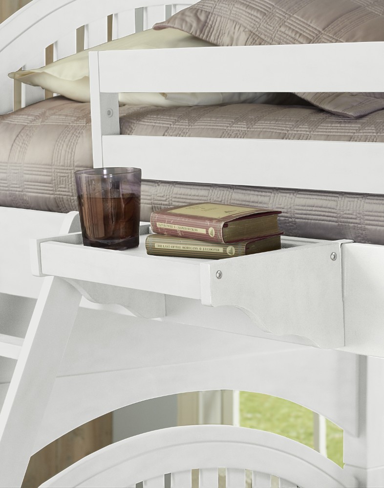 Picture of Lake House Hanging Nightstand in White - Hillsdale 1590