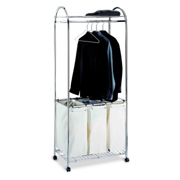 Laundry Center In Chrome Finish - Organize It All 1777