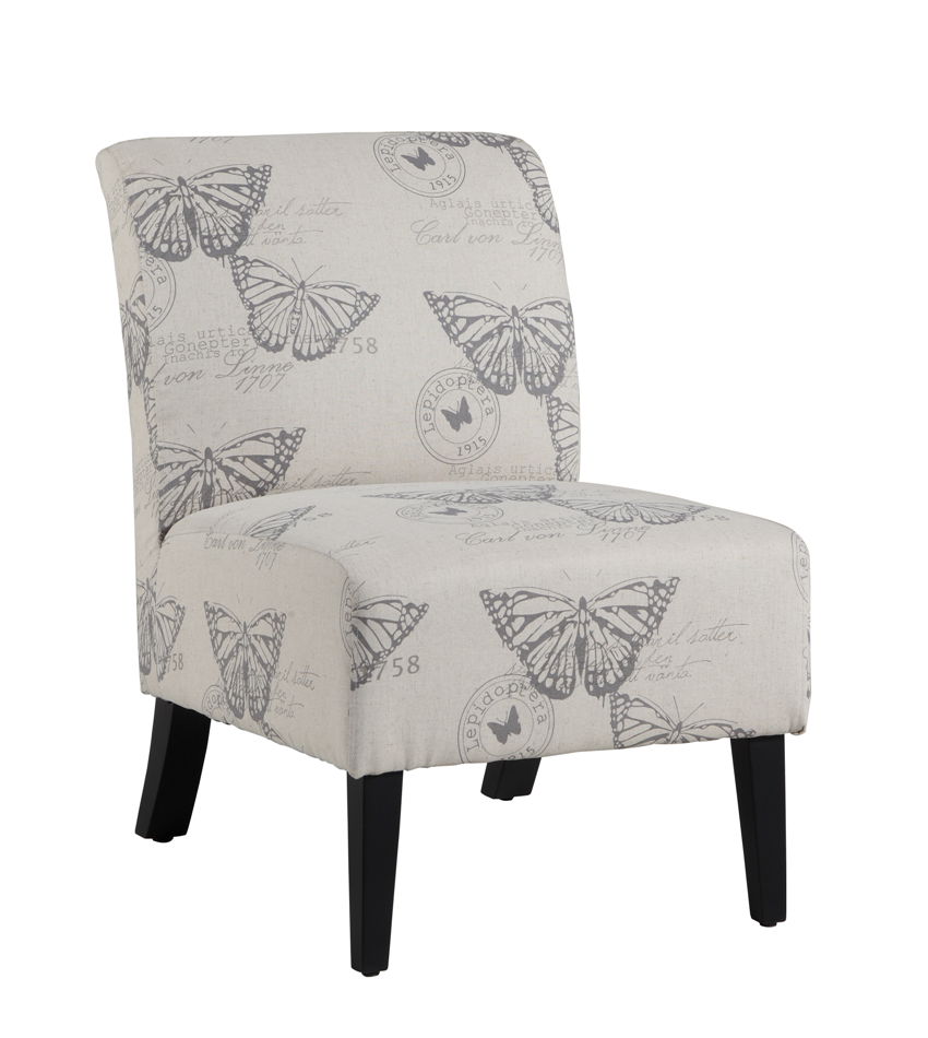 Linen Butterfly Lily Chair - Linon 98320butt01u